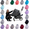 Hot selling baby car seat cover canopy breast feeding cover nursing scarf
